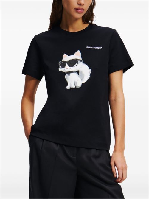 T-shirt donna maniche corte Karl Lagerfeld | A2W17119999